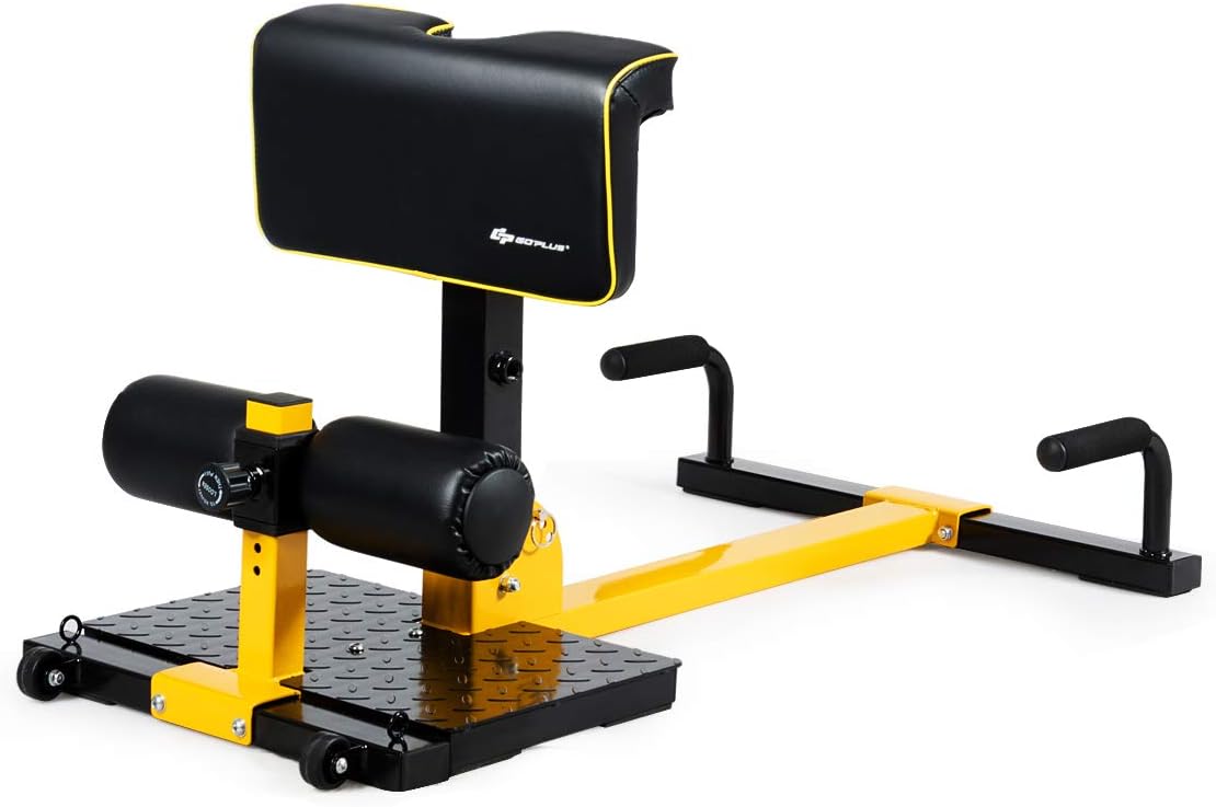 Home Gym Yellow - جهاز تمارين المنزل متعدد الوظائف، مصنوع