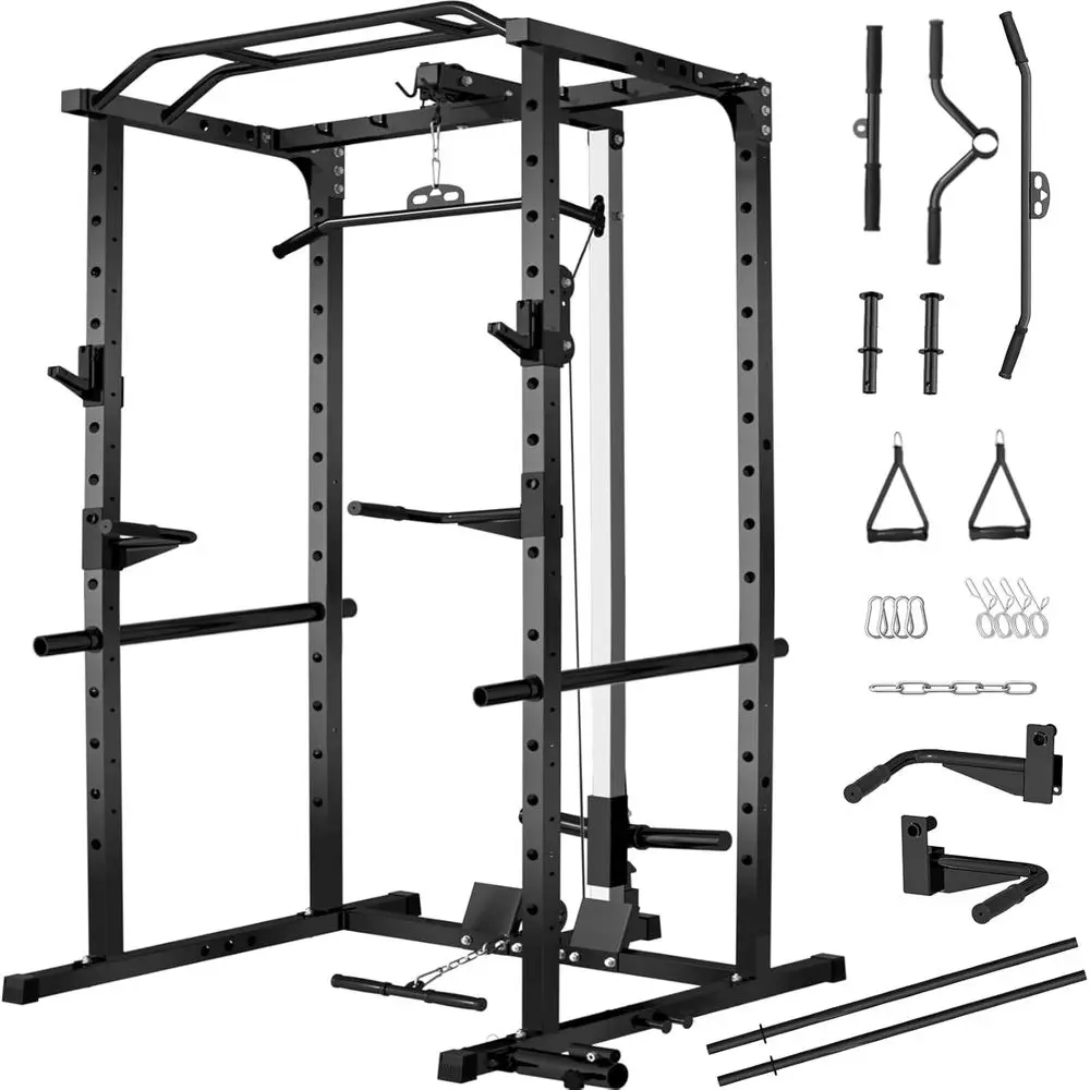 Lat Pulldown Cable - رف تمارين بسعة 2000 رطل مع