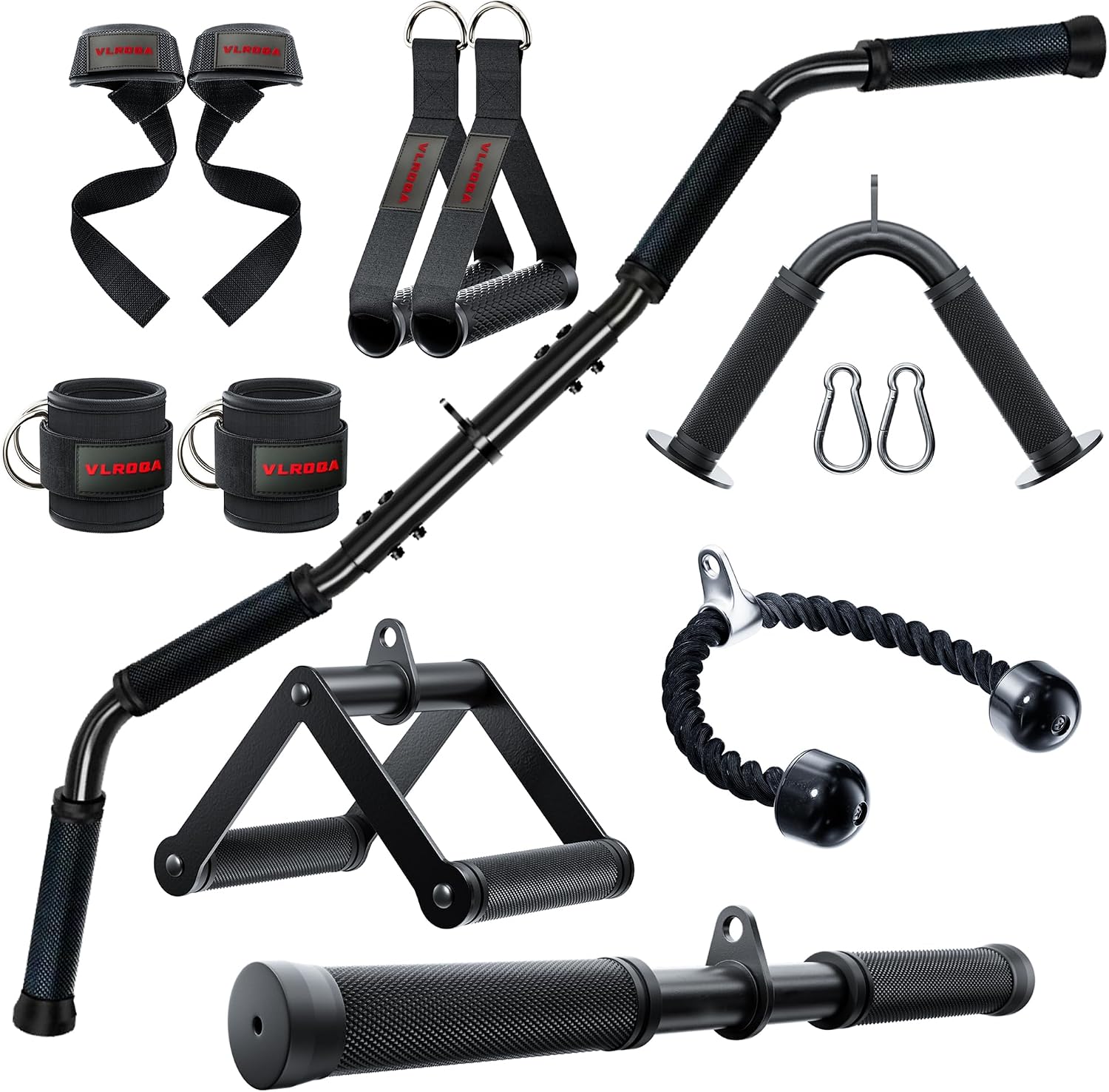 Lat Pulldown Cable - مجموعة ملحقات الكابلات للصالة الرياضية المنزلية