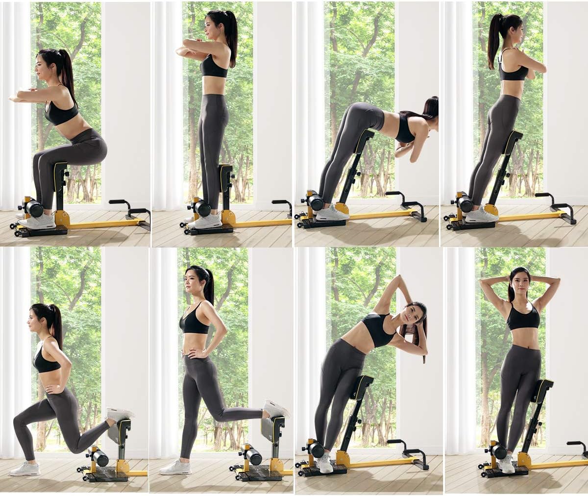 جهاز تمارين المنزل متعدد الوظا - مراجعة Home Gym Yellow وسعره
