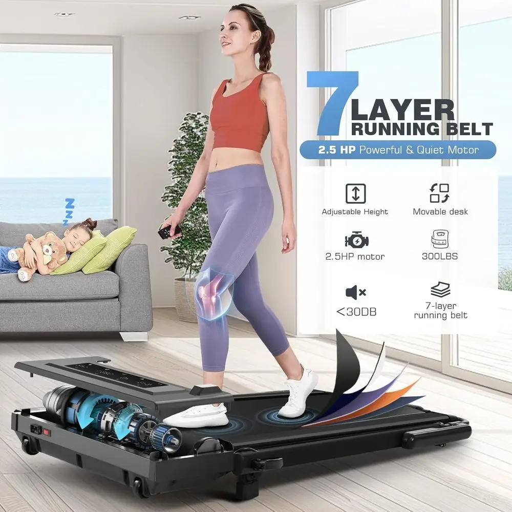 جهاز مشي تحت المكتب بزاوية ميل - مراجعة Home Gym Yes Or No وسعره