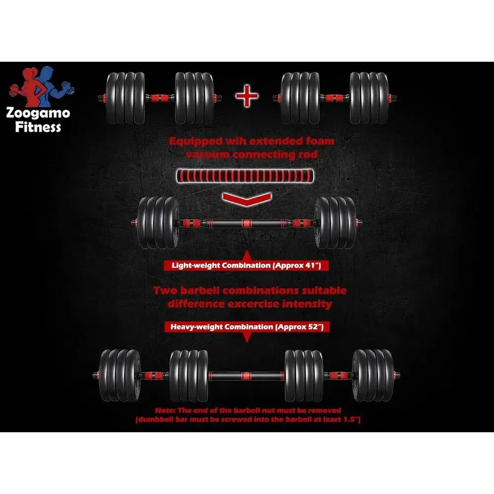 مجموعة أثقال قابلة للتعديل من  - مراجعة Home Gym Dumbbell Workout وسعره