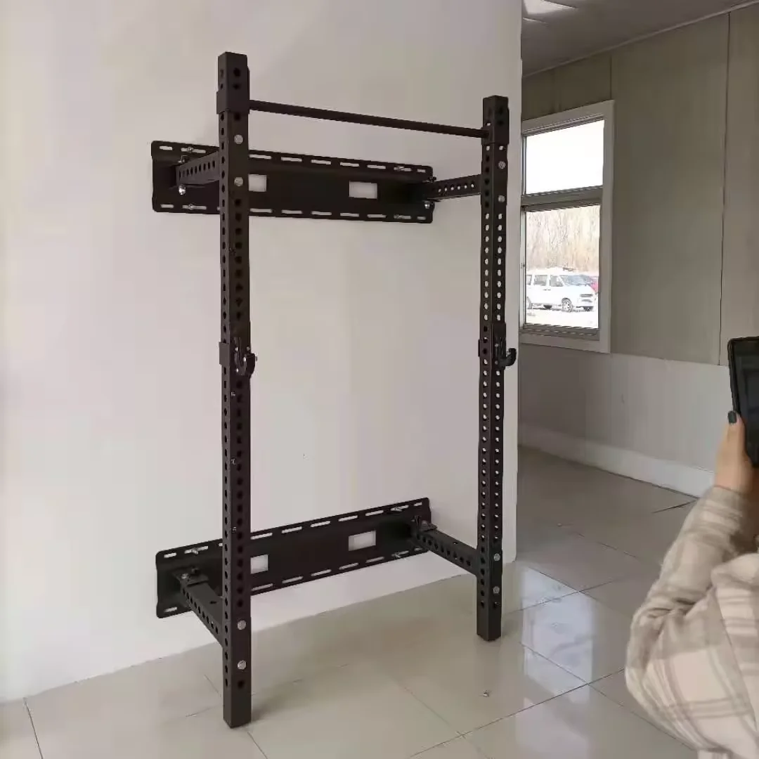 ل #   الجملة حار بيع الصالة ال - مراجعة Home Gym Folding Rack وسعره