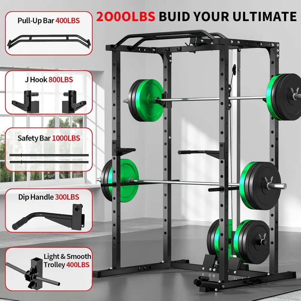 رف تمارين بسعة 2000 رطل مع نظا - مراجعة Lat Pulldown Cable وسعره
