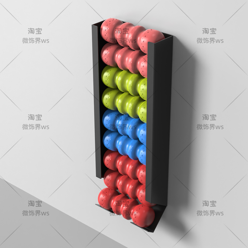 ‌ رف كرة رياضية مثبت على الحائ - مراجعة Home Gym Folding Rack وسعره