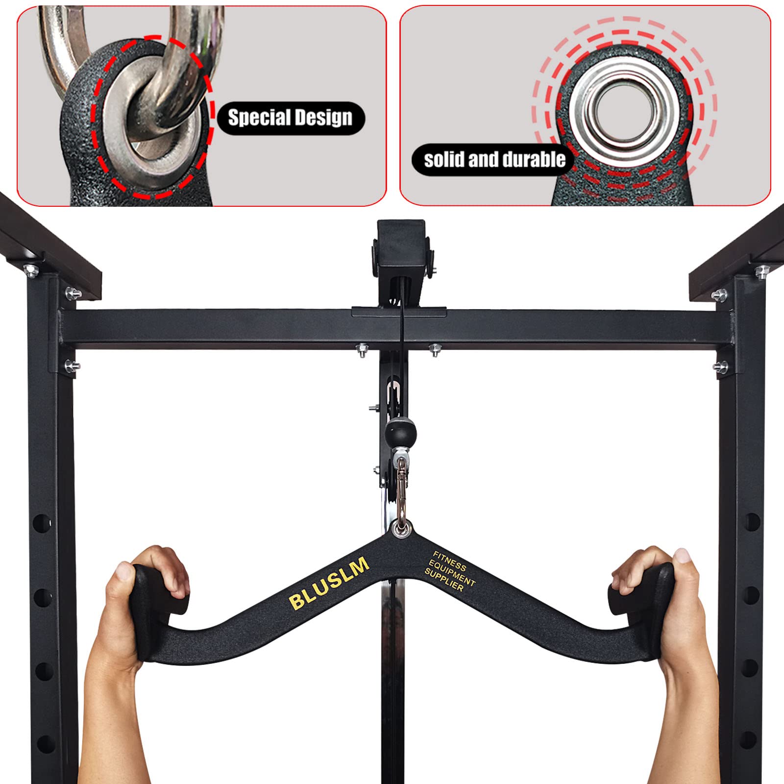 المنزل صالة الألعاب الرياضية ا - مراجعة Lat Pulldown Cable وسعره