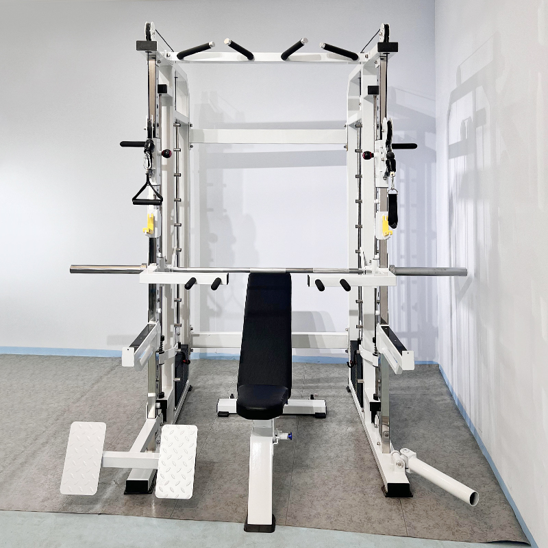 جهاز سميث متعدد الوظائف للتمار - مراجعة Home Gym Cable Machine With Weight Stack وسعره