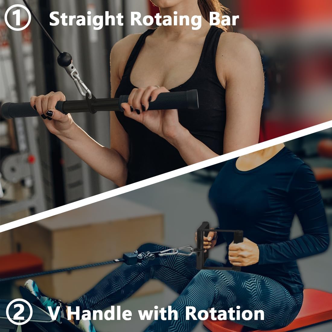 مجموعة ملحقات الكابلات للصالة  - مراجعة Lat Pulldown Cable وسعره