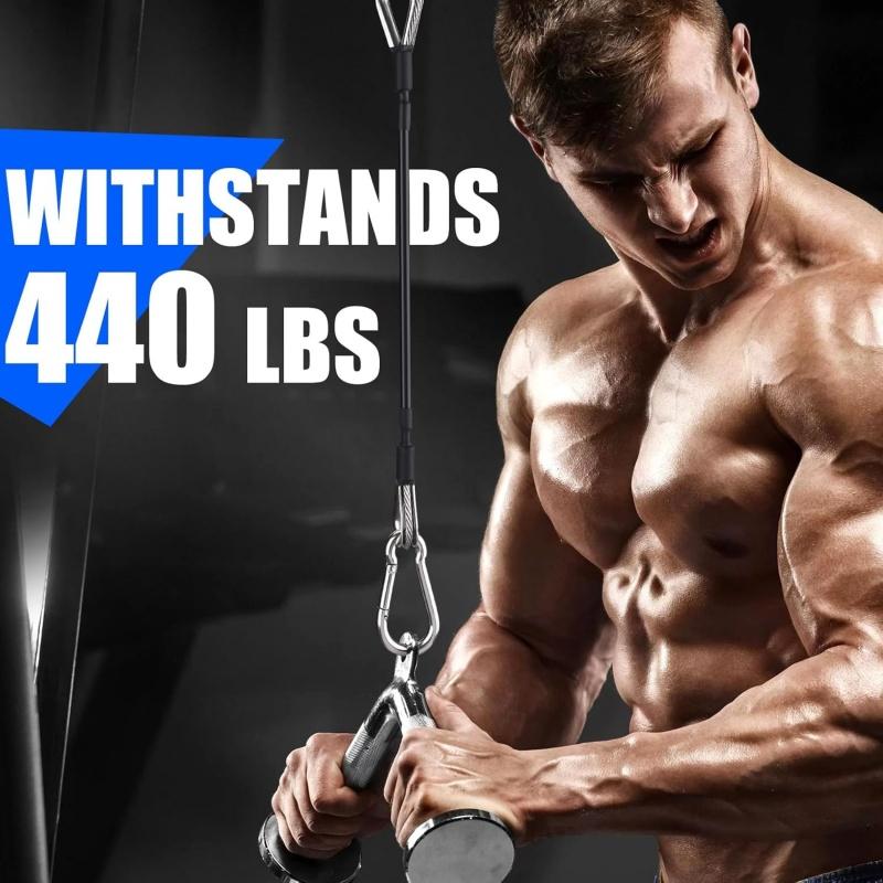 1/2 قطعة تمديد كابل الصالة الر - مراجعة Lat Pulldown Cable وسعره