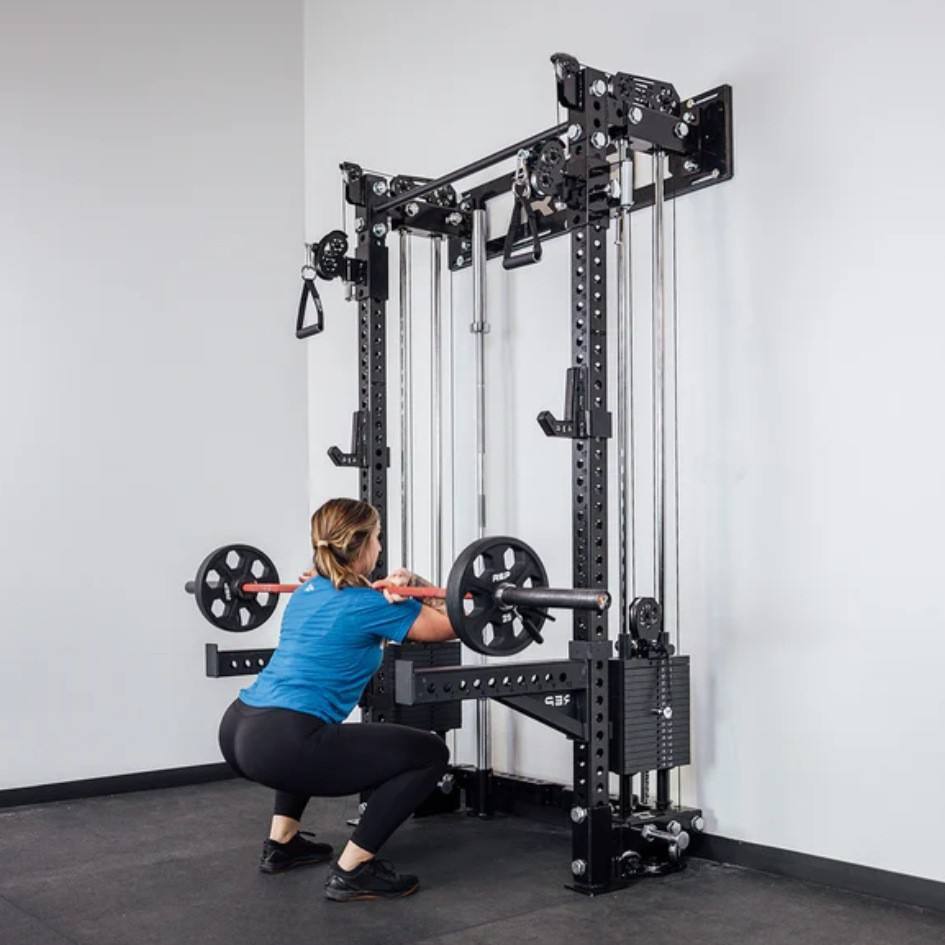 معدات رياضية متعددة الوظائف، ر - مراجعة Home Gym Folding Rack وسعره