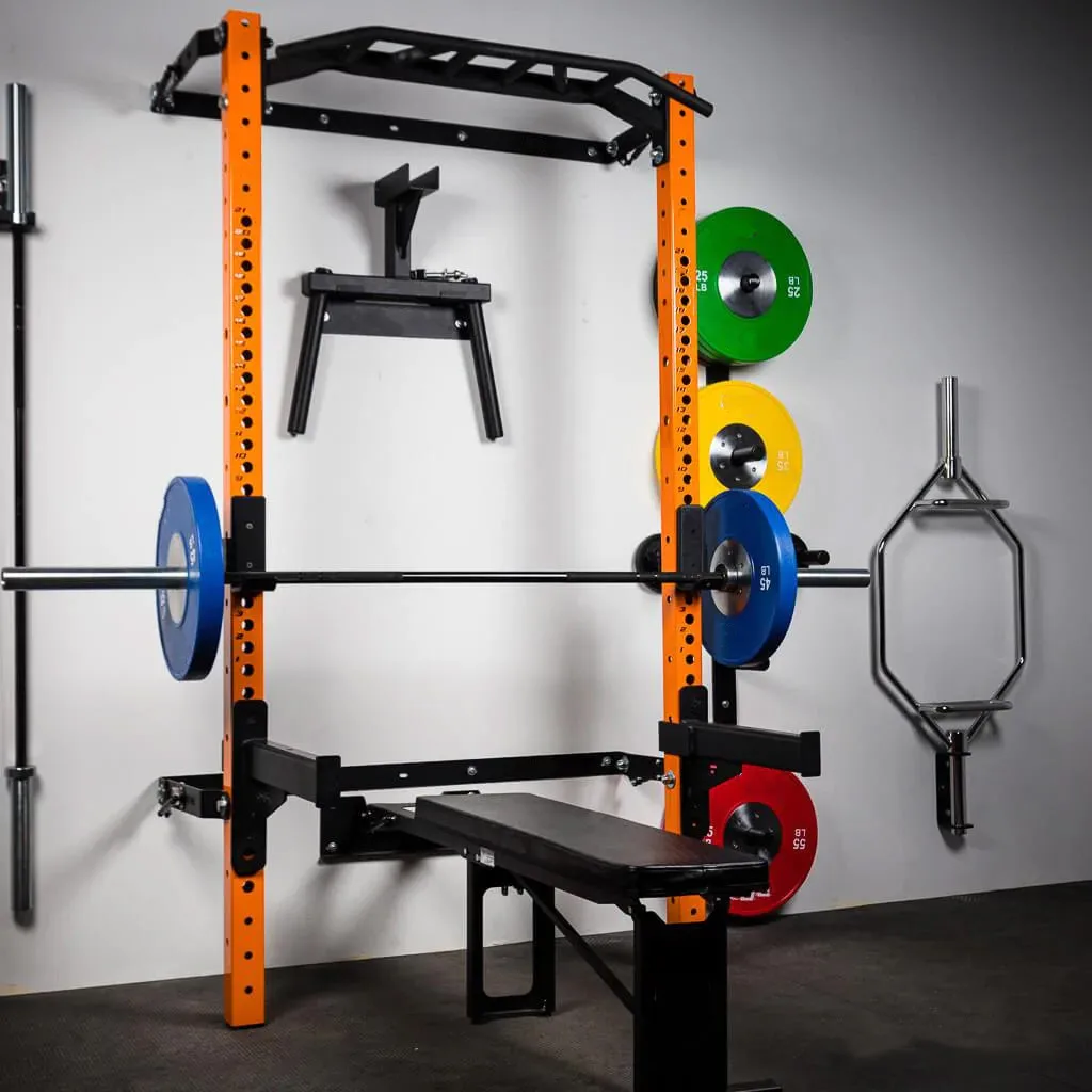 رف القرفصاء القابل للطي على ال - مراجعة Home Gym Folding Rack وسعره