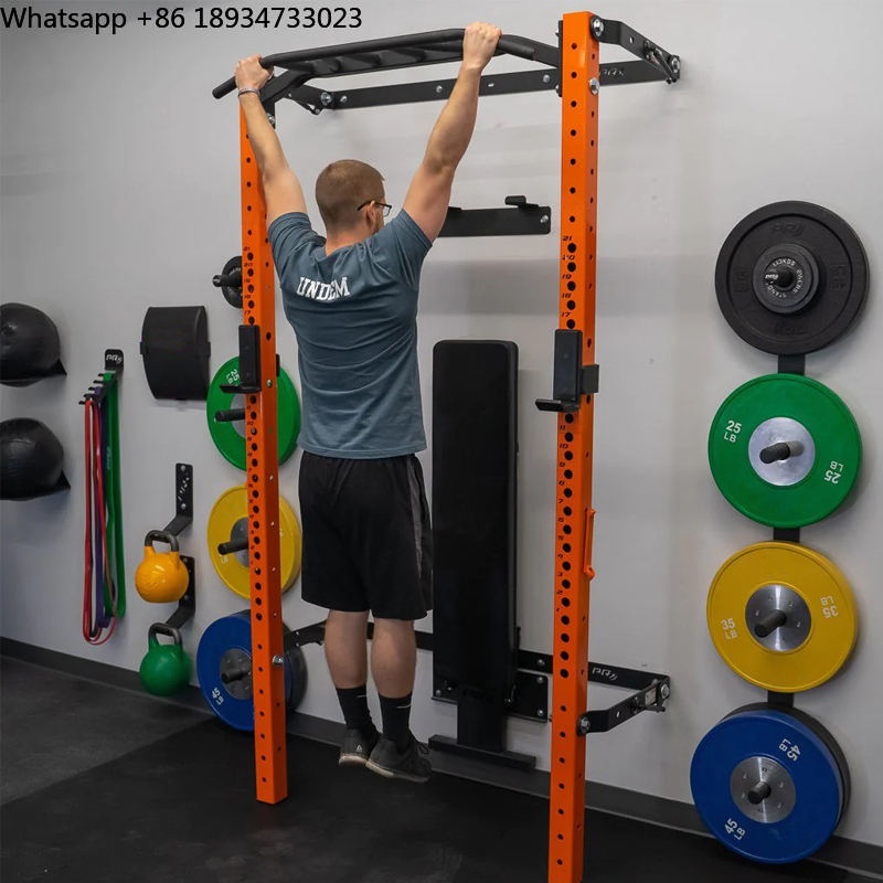 معدات الصالة الرياضية المنزلية - مراجعة Home Gym Folding Rack وسعره