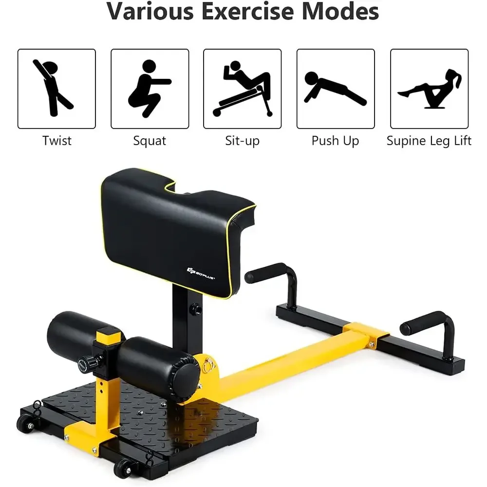 جهاز تمارين متعدد الوظائف 8 في - مراجعة Home Gym Yellow وسعره