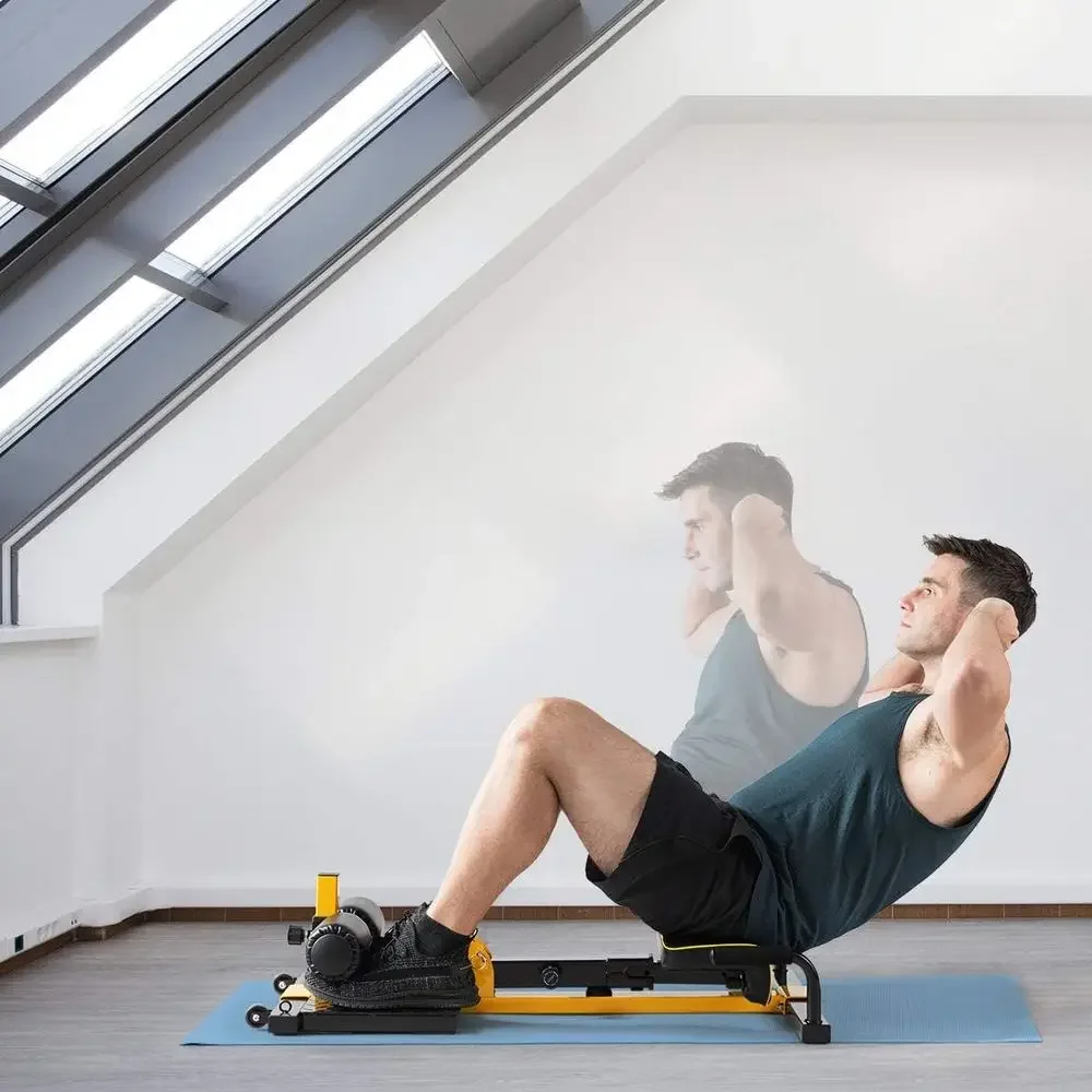 جهاز تمارين متعدد الوظائف 8 في - مراجعة Home Gym Yellow وسعره